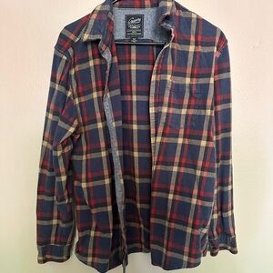 Grayers Red and Blue Lightweight Plaid Shirt